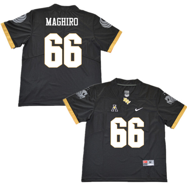 Men #66 Chidoziri Maghiro UCF Knights College Football Jerseys Sale-Black